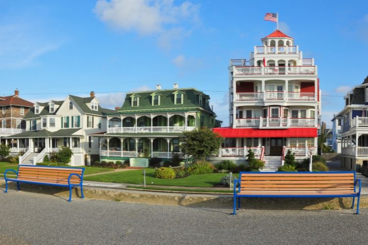 Vineyard and inn at Cape May Court House